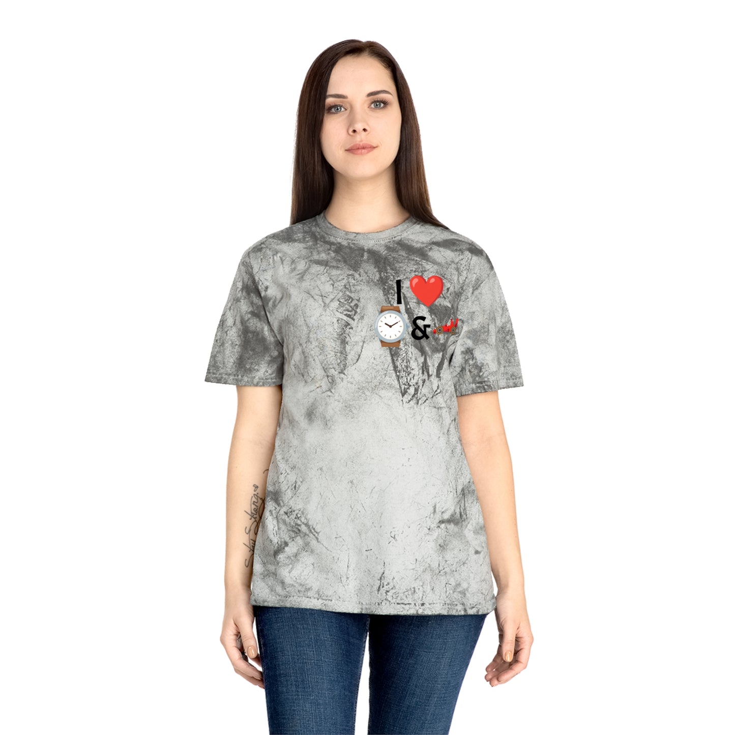 I Heart Timepieces & Exotics Color Blast Tee