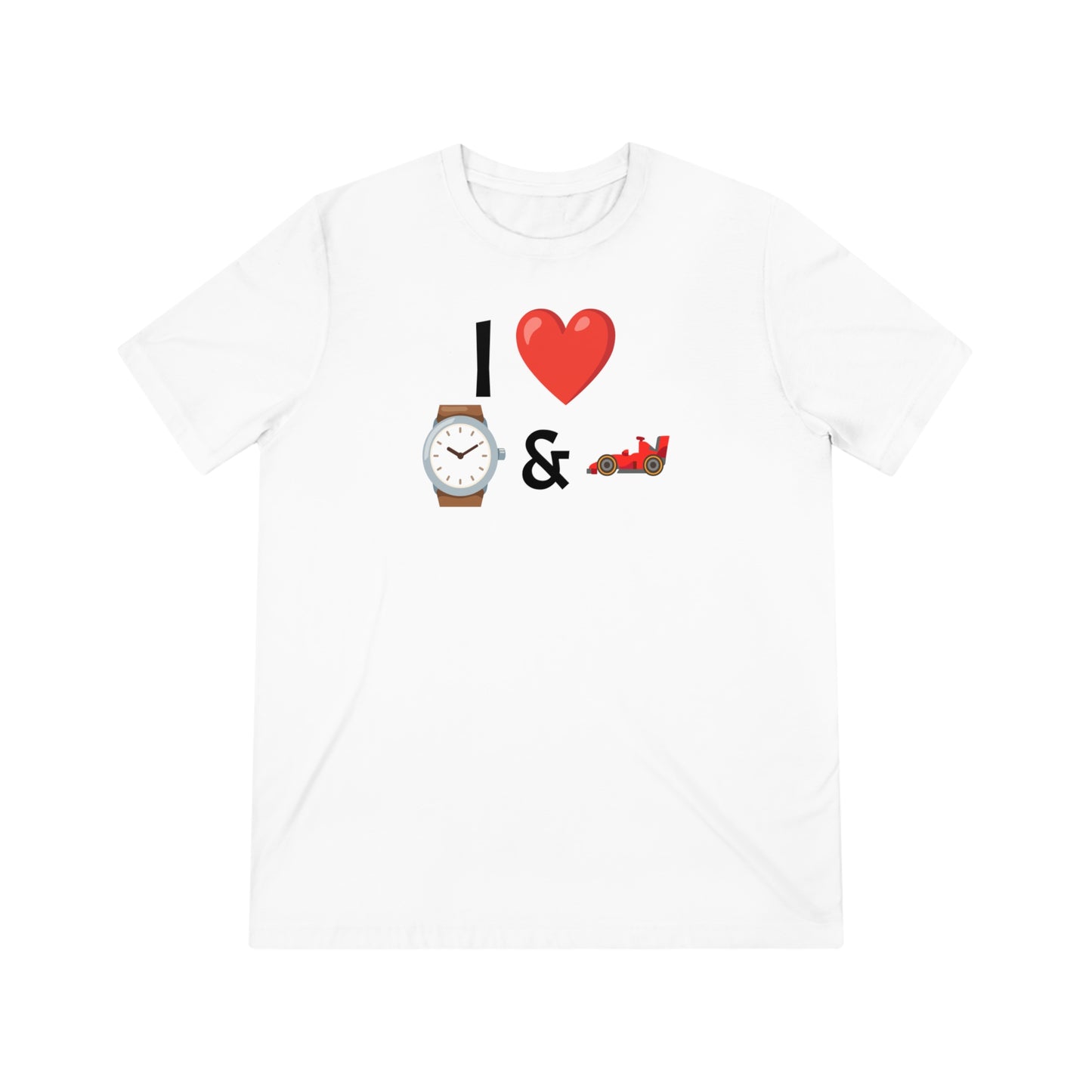 I Heart Timepieces & Exotics Tri-Blend Tee