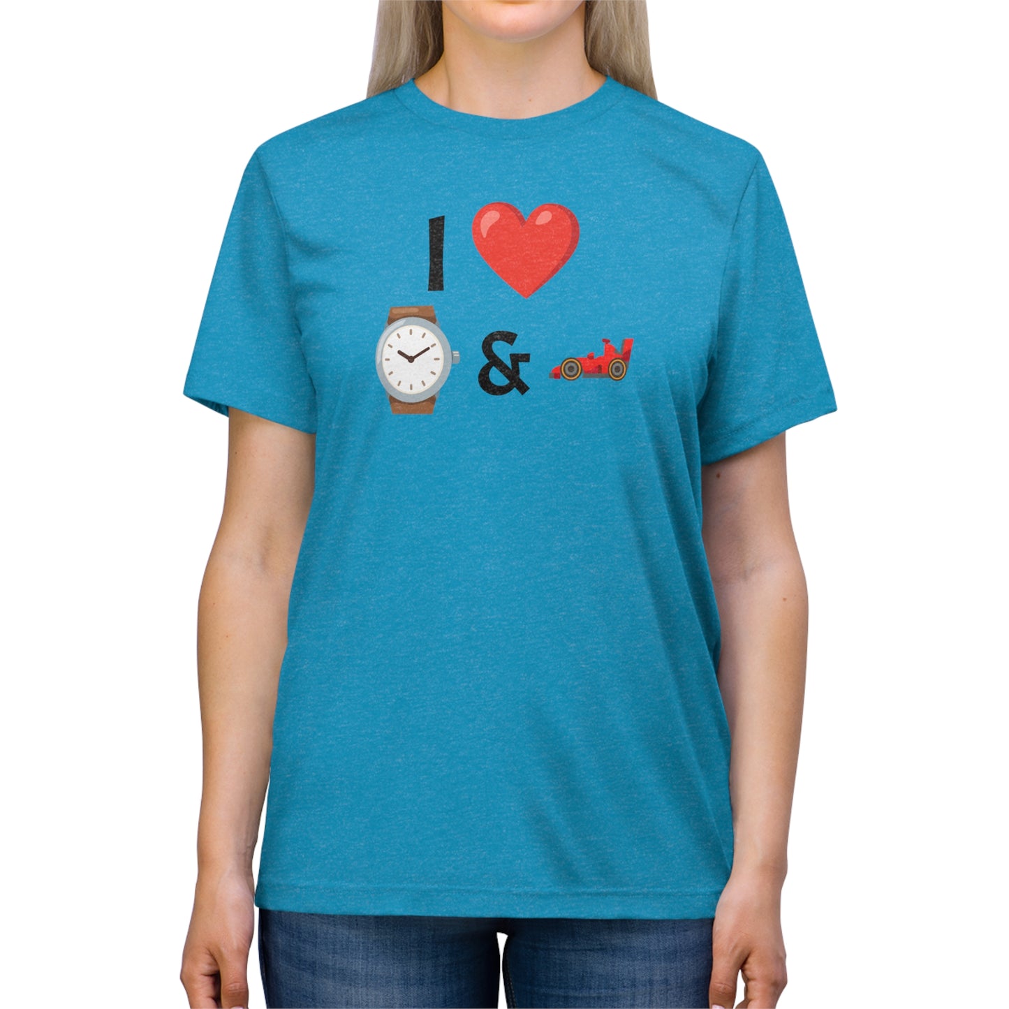 I Heart Timepieces & Exotics Tri-Blend Tee