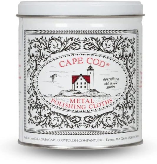 Cape Cod Polishing Metal Tin Bundle - Comprehensive Care for Fine Metals