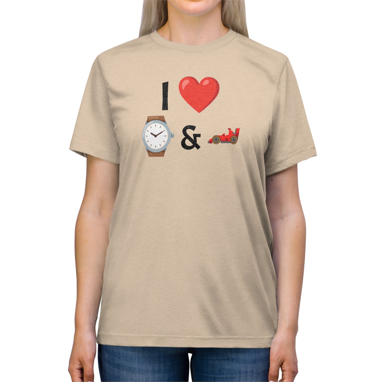 I Heart Timepieces & Exotics Tri-Blend Tee